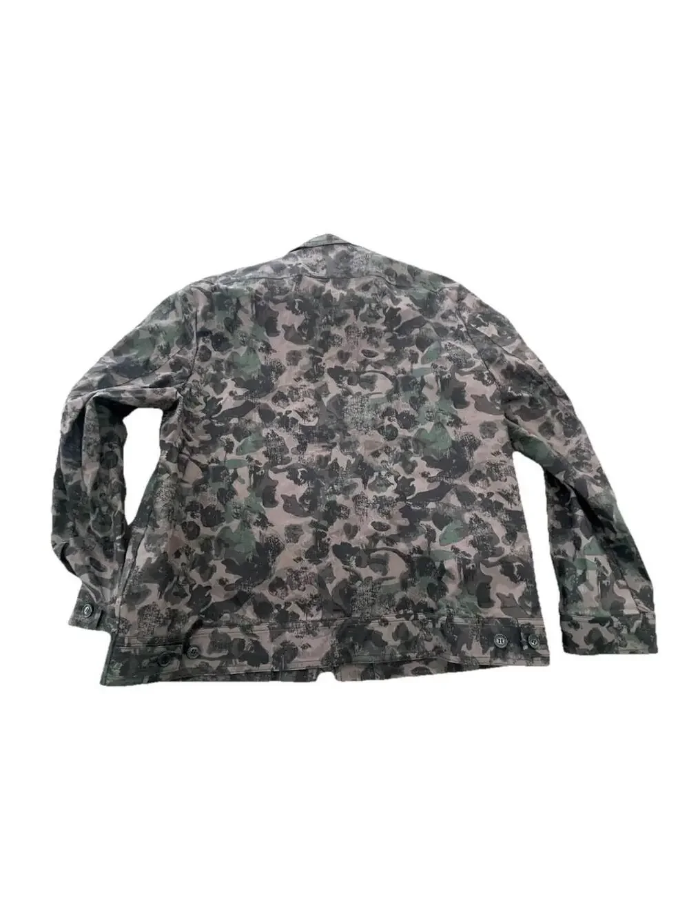 Onitsuka Tiger X Andrea Pompilio Bomber Jacket‎ Camo Size Xxl H97